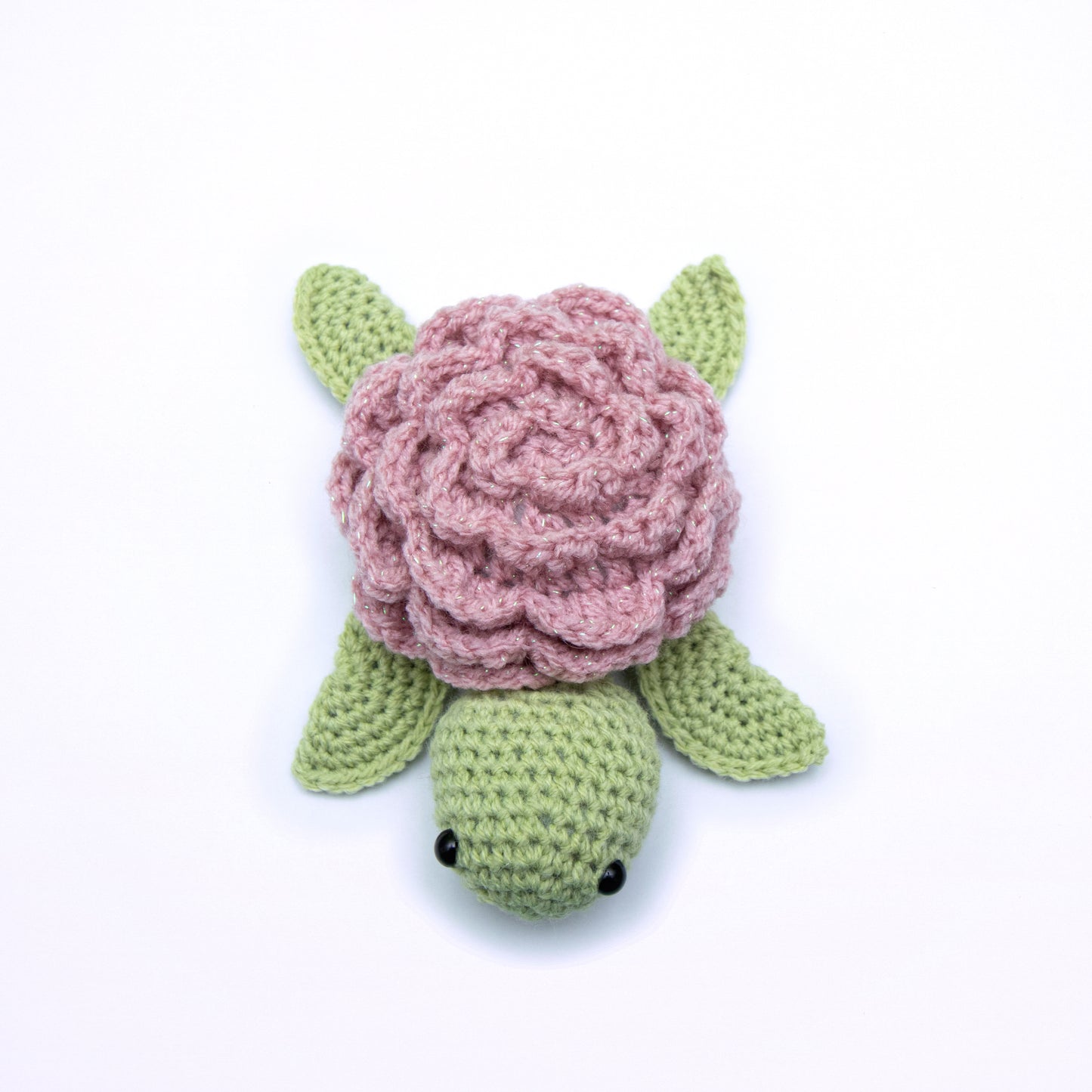 🐢Light Pink Rose Turtle🐢